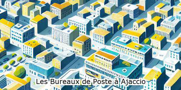 bureaux de poste  ajaccio