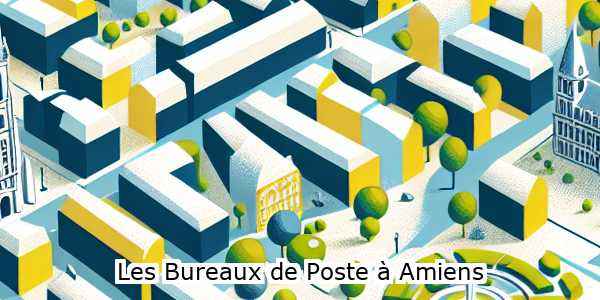 bureaux de poste  amiens