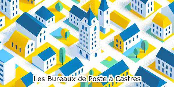 bureaux de poste  castres