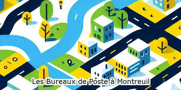 bureaux de poste  montreuil