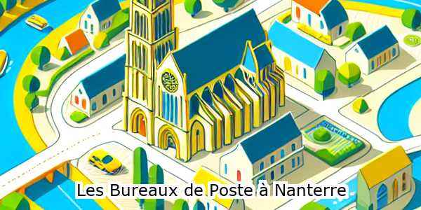 bureaux de poste  nanterre