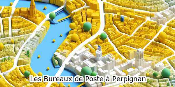 bureaux de poste  perpignan