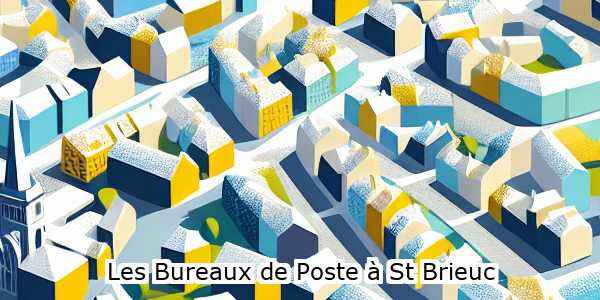 bureaux de poste  st-brieuc