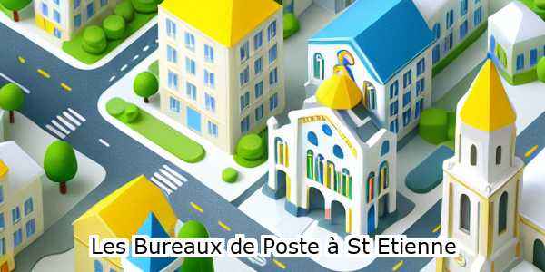 bureaux de poste  st-etienne