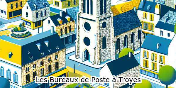 bureaux de poste  troyes