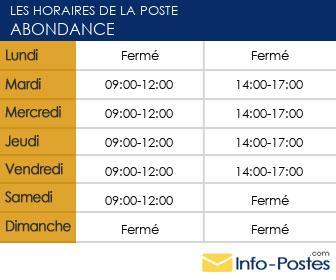 Image horaires la poste 32397