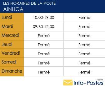 Image horaires la poste 33689