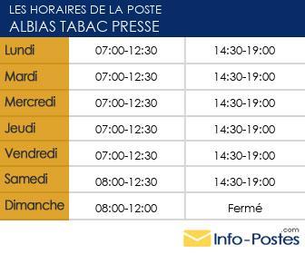 Image horaires la poste 33724