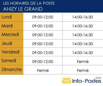 Image horaires la poste 31159