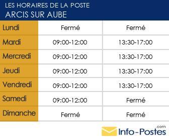 Image horaires la poste 22314