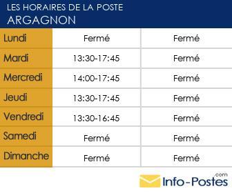 Image horaires la poste 33863