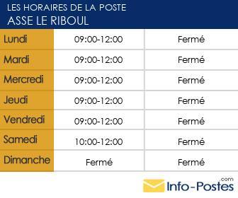 Image horaires la poste 30655