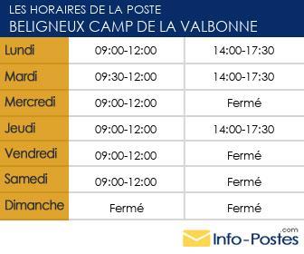 Image horaires la poste 33165