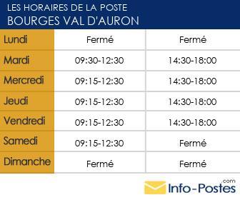 Image horaires la poste 34334