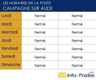 Image horaires la poste 25588