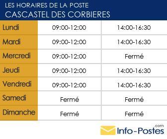 Image horaires la poste 34525