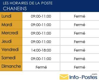 Image horaires la poste 33630