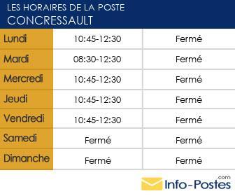 Image horaires la poste 21466