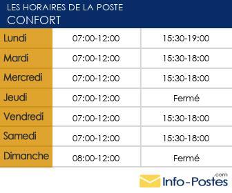 Image horaires la poste 34856