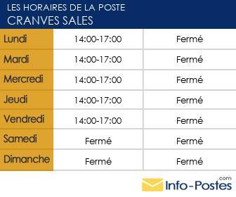 Image horaires la poste 32880