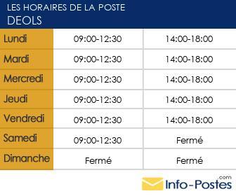 Image horaires la poste 34991