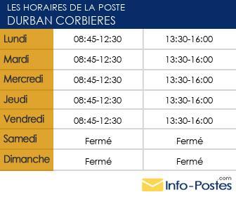 Image horaires la poste 25288