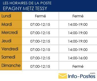 Image horaires la poste 33174