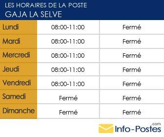 Image horaires la poste 25523