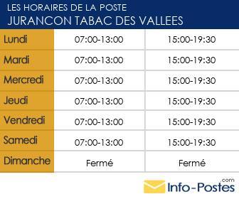 Image horaires la poste 35552