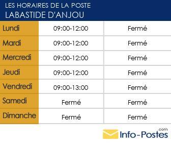 Image horaires la poste 25269