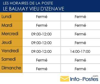 Image horaires la poste 33590