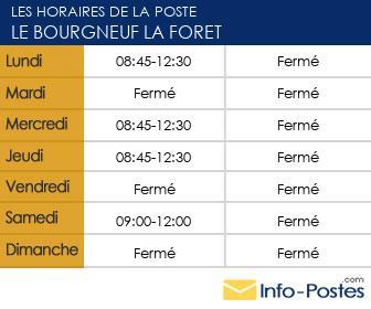 Image horaires la poste 30616