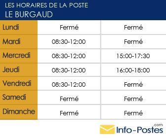 Image horaires la poste 27357