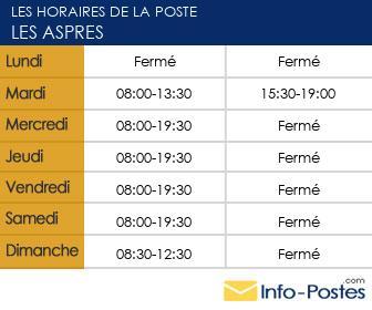 Image horaires la poste 35999