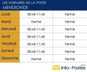 Image horaires la poste 18168