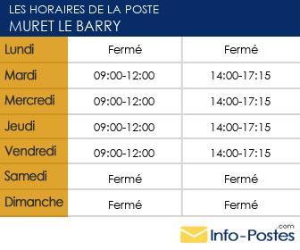 Image horaires la poste 36644