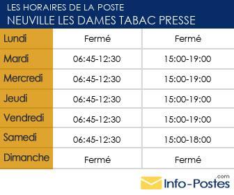 Image horaires la poste 36718