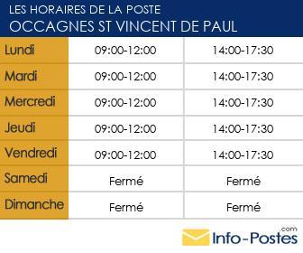 Image horaires la poste 36812