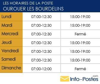 Image horaires la poste 21490