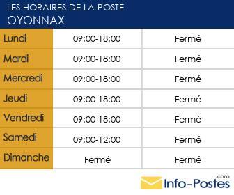 Image horaires la poste 32651