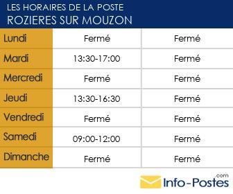 Image horaires la poste 26361