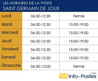 Image horaires la poste 37663