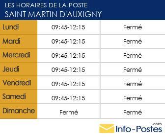 Image horaires la poste 21785