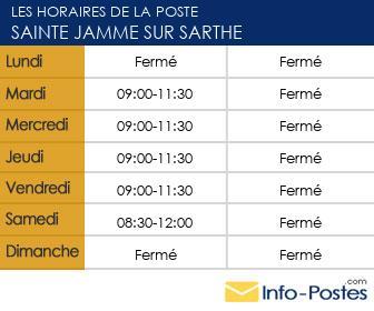 Image horaires la poste 30623