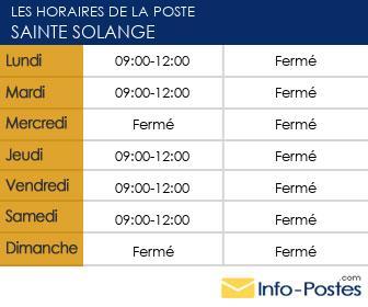 Image horaires la poste 21519