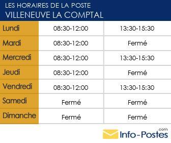 Image horaires la poste 25455